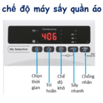 Các chế độ máy sấy quần áo Candy: Công dụng & cách dùng