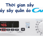 Thời gian sấy của máy sấy Candy: Bao lâu thì quần áo khô?