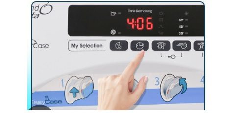 Hẹn giờ sấy tiện lợi máy sấy Candy