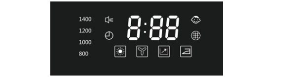 Ý nghĩa các đèn hiển thị máy sấy Galanz