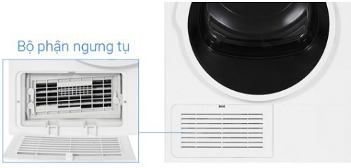 Vệ sinh bộ ngưng tụ máy sấy Galanz