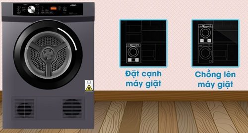 Cách lắp đặt máy sấy Aqua bơm nhiệt
