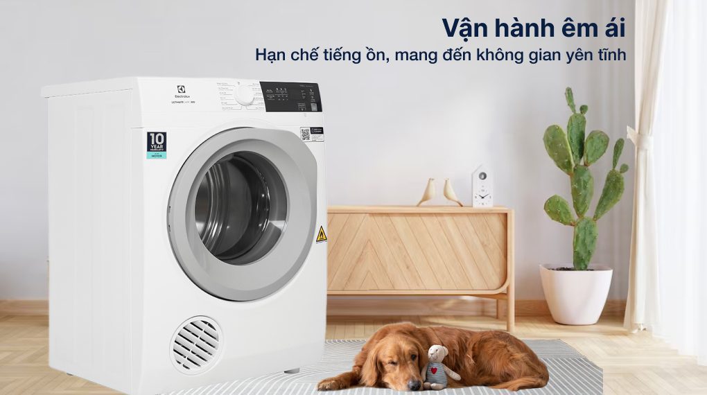 Máy sấy thông hơi Electrolux 8.5 kg EDV854J3WB - Công nghệ tiết kiệm điện