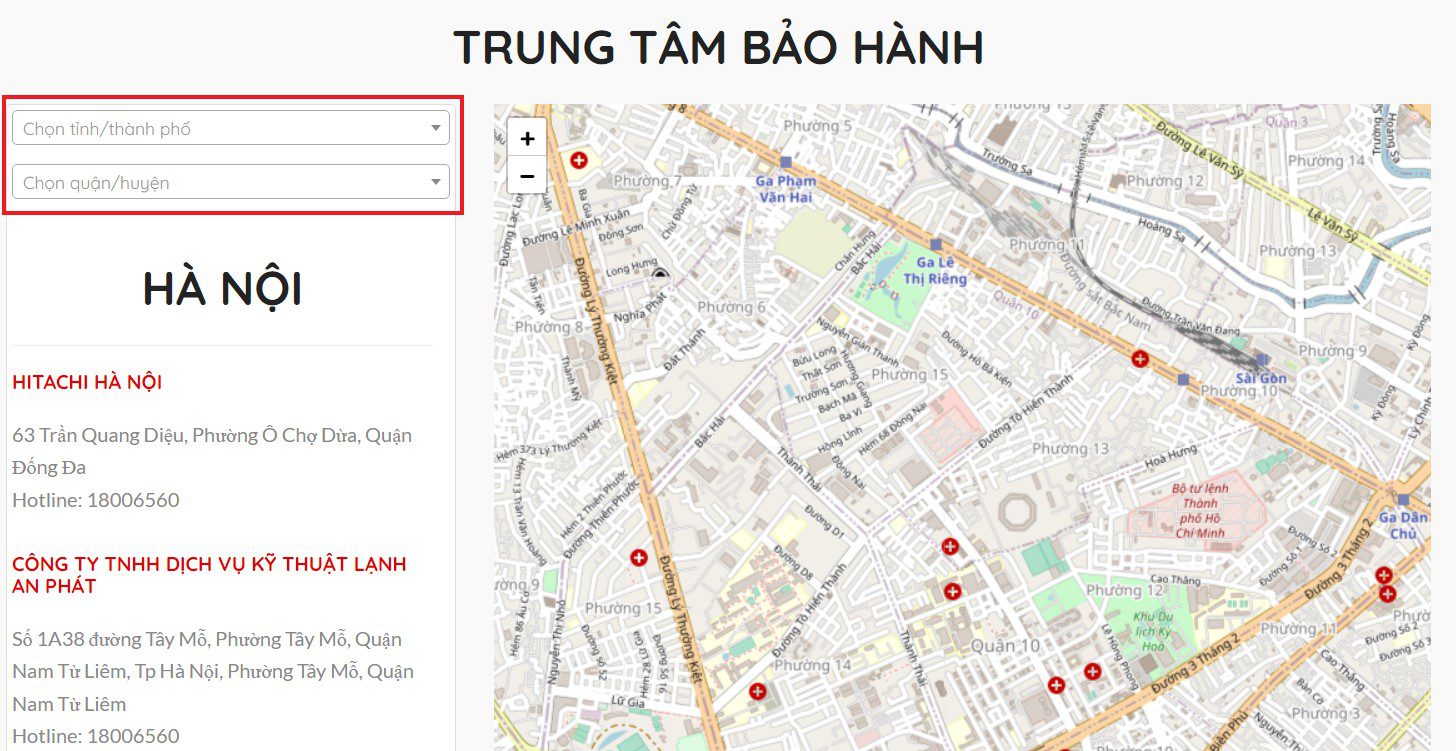 nhập thông tin cần thiết