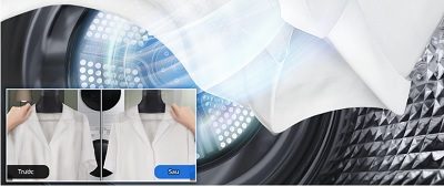Công nghệ Wrinkle Prevent – Chống nhăn máy sấy Samsung