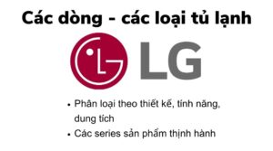 các loại tủ lạnh LG