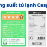 Công suất của tủ lạnh Casper: Có tốn nhiều điện năng không?