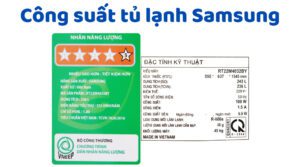 Cong Suat Tu Lanh Samsung