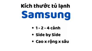 Kich Thuoc Tu Lanh 1 2 4 Canh Samsung