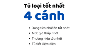 Tu Lanh 4 Canh Loai Tot Nhat
