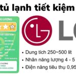 Top 6 tủ lạnh LG tiết kiệm điện nhất | dùng ~1 số điện mỗi ngày