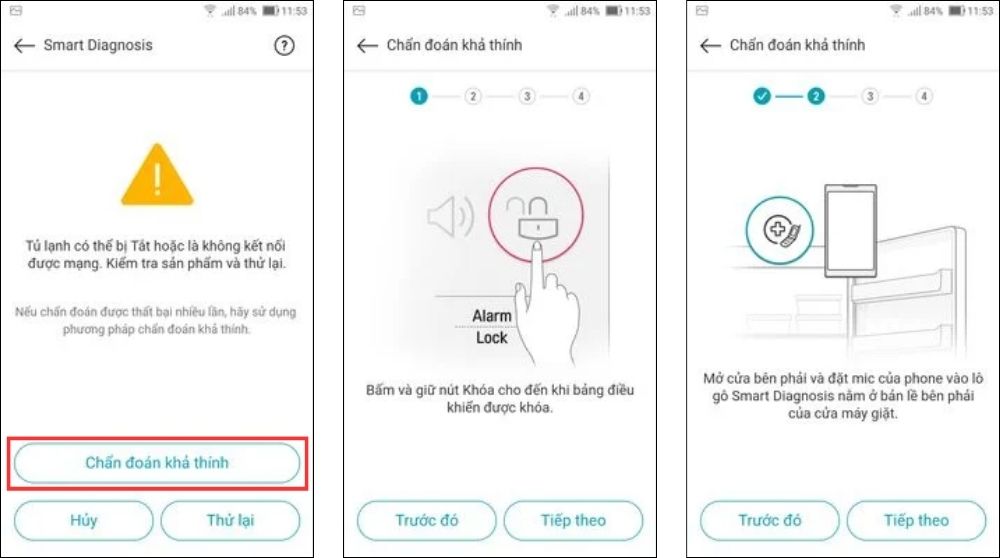 Cách Sử Dụng Smart Diagnosis trên tủ lạnh LG