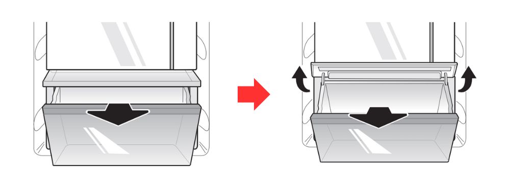 Cách Tháo Ngăn Rau Tủ Lạnh Lg