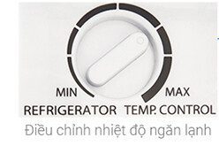 Chỉnh nhiệt độ ngăn mát