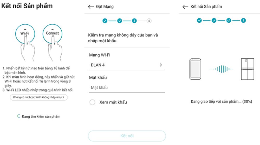 Chọn mạng wifi kết nối và nhập pass