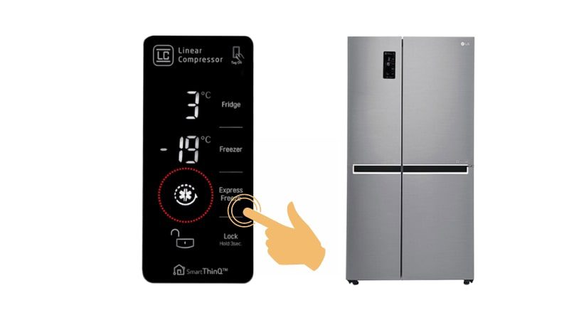 Hướng dẫn sử dụng tủ lạnh LG inverter linear cấp đông nhanh