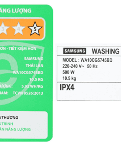 Samsung Inverter 105 Kg Wa10cg5745bdsv 11