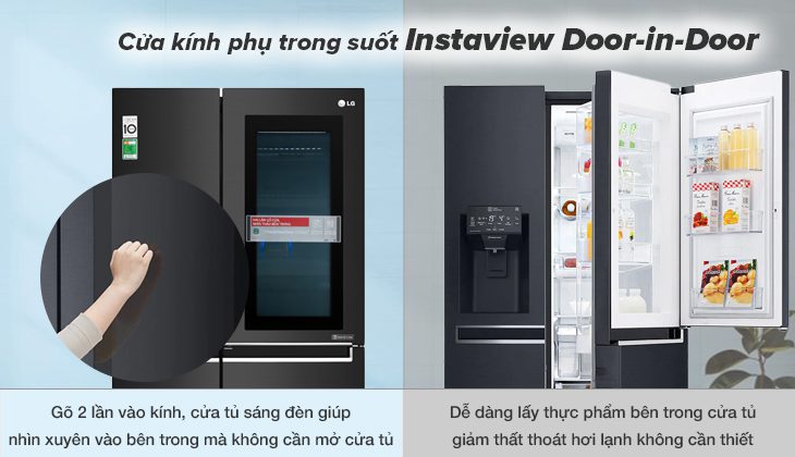 Tủ Lạnh Lg Thiết Kế Instaview Thông Minh