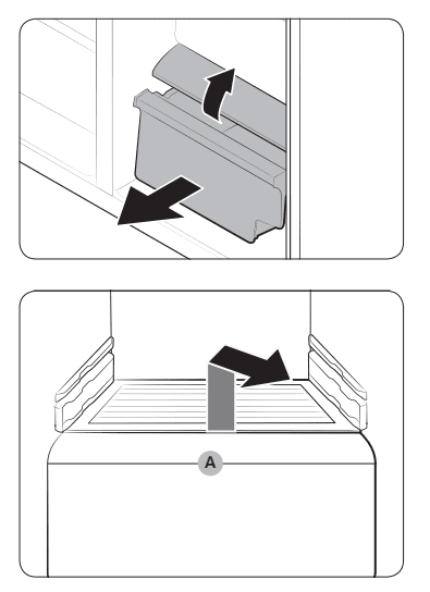 Ngăn rau củ/đồ khô