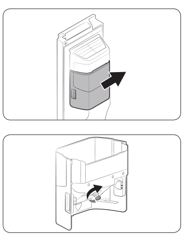 cách tháo khay đá tủ lạnh samsung