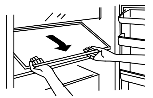 Tháo Kệ Ngăn Mát