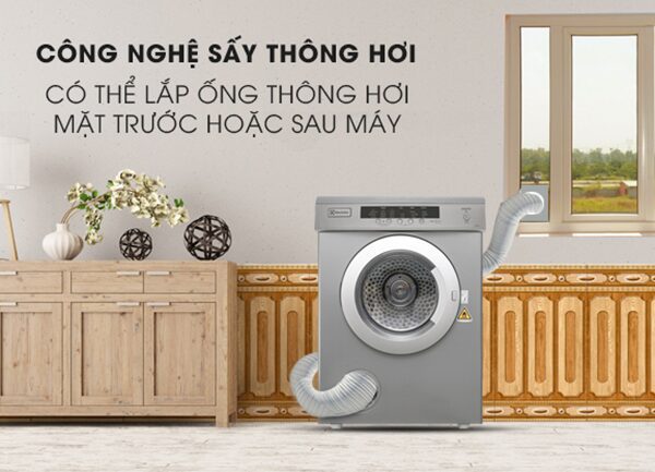 vented tumble dryer/mẫu máy sấy thông hơi