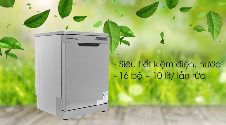 2. Đánh giá về máy rửa bát Candy