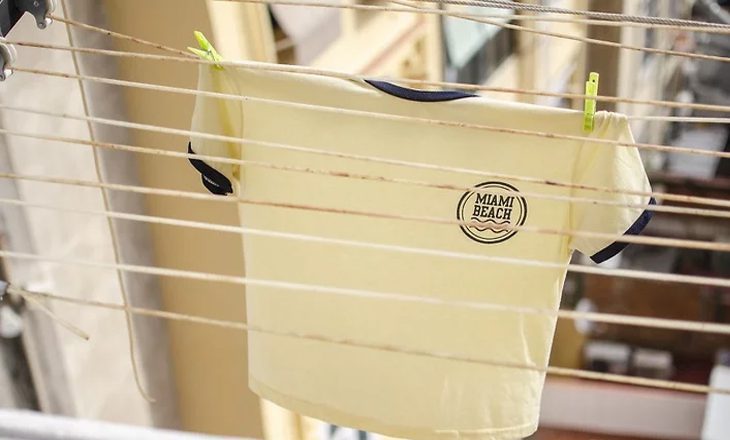 Bước 8: Giặt và phơi quần áo một lần nữa nếu cần