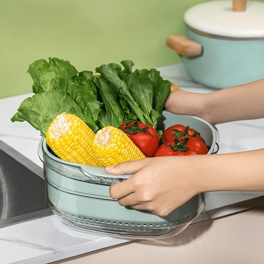 Làm khô ráo thực phẩm trước khi bảo quản