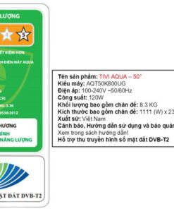 Tivi Aqua AQT50K800UG - hình số 8