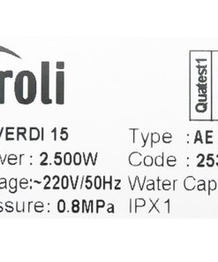 Bình nóng lạnh Ferroli VERDI AE 15L - hình số 8