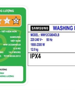 Máy giặt Samsung WW12CG604DLBSV - hình số 8