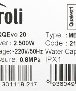 Bình nóng lạnh Ferroli QQ EVO 20 ME - hình số 8