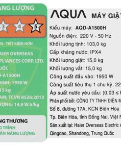 Máy giặt Aqua AQD-A1500H PS - hình số 9