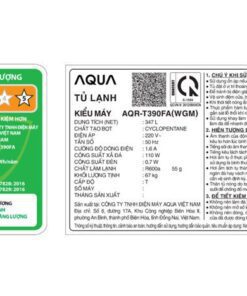 Tủ lạnh Aqua AQR-T390FA(WGM) - hình số 17