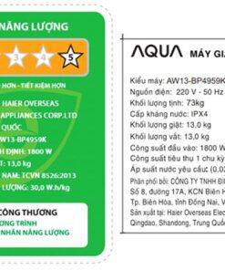 Máy giặt Aqua AW13-BP4959K(S8) - hình số 7