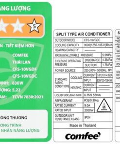 Điều hòa Comfee CFS-10VGDF - hình số 9