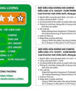 Điều hòa Comfee CFS-18VGPF - hình số 4