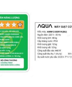 Máy giặt Aqua AWM12-BSR1K(BU) - hình số 8
