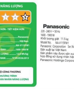 Máy giặt Panasonic NA-V115FW1BV - hình số 6