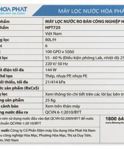 Máy lọc nước Hòa Phát HPT725 - hình số 8
