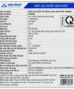 Máy lọc nước Hòa Phát HPN666 - hình số 7