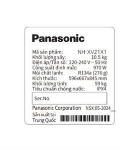 Máy sấy Panasonic NH-XV21X1AVT - hình số 6