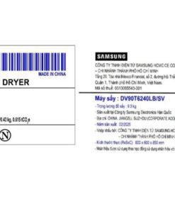 Máy sấy Samsung DV90T6240LB/SV - hình số 6