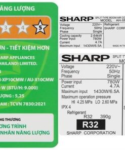 Điều hòa Sharp AH-XP10CMW - hình số 10