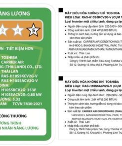 Điều hòa Toshiba RAS-H10S5KCV2G-V - hình số 5