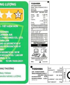 Điều hòa Toshiba RAS-H18S5KCV2G-V - hình số 9