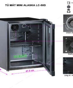 Tủ mát Alaska LC-50D - hình số 5