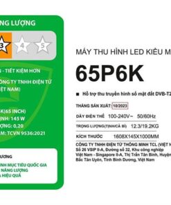Tivi TCL 65P6K - hình số 5