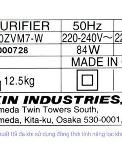 Máy lọc không khí Daikin MCK70ZVM7-W - hình số 27